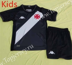 2022-2023 CR Vasco da Gama Home Black Kids/Youth Soccer Uniform-3871