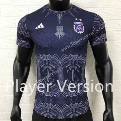 Player Version 2022-2023 Argentina Dark Purple Thailand Soccer Jersey AAA-9926