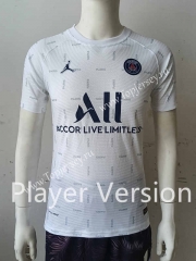 Player Version 2022-2023 PSG White Thailand Training Soccer Jersey AAA-807