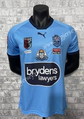 2022 Holden Home Light Blue Thailand Rugby Shirt