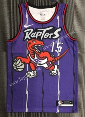 Retro Edition Toronto Raptors Purple #15 NBA Jersey-311