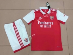 2022-2023 Arsenal Home Red Soccer Uniform-718