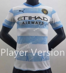 Player Version 2022-2023 Special Version Manchester City Blue&White Thailand Soccer Jersey AAA-2016
