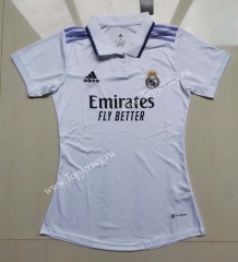 2022-2023 Real Madrid Home White Thailand Women Soccer Jersey AAA-708