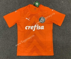 2022-2023 SE Palmeiras Goalkeeper Orange Thailand Soccer Jersey AAA-GB