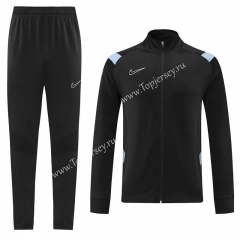 2022-2023 Black Thailand Soccer Jacket Uniform-LH