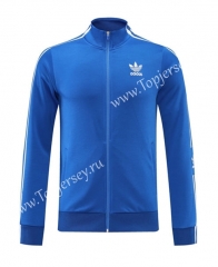 2022-2023 AJ05 Camouflage Blue Thailand Soccer Jacket -LH