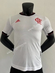 Player Version 2022-2023 Flamengo Away White Thailand Soccer Jersey AAA-888