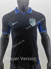 Player Version 2022-2023 Atletico Madrid Away Black Thailand Soccer Jersey AAA-888