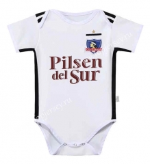 2022-2023 Colo-Colo Home White Baby Soccer Uniform-CS