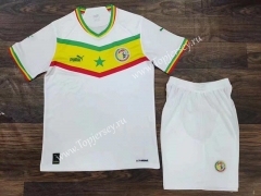 2022-2023 Senegal White Soccer Uniform-709