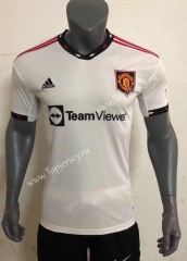 2022-2023 Manchester United Away White Thailand Soccer Jersey AAA-416