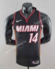 75th Anniversary Miami Heat Black #14 NBA Jersey-SN
