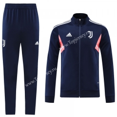2022-2023 Juventus Royal Blue Thailand Soccer Jacket Uniform-LH
