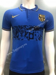 2022-2023 Barcelona Blue Thailand Polo Shirt-2044