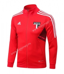 2022-2023 Sao Paulo Red Thailand Soccer Jacket -815