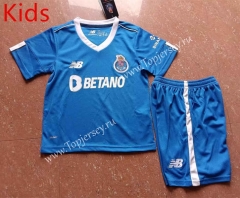 2022-2023 Porto Away Blue Kids/Youth Soccer Uniform-507