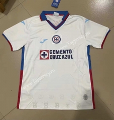 (S-3XL) 2022-2023 Cruz Azul Away White Thailand Soccer Jersey AAA-818