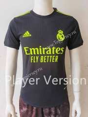 Player Version 2022-2023 Real Madrid Black Thailand Soccer Jersey AAA-807