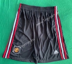 2022-2023 Manchester United Away Black Thailand Soccer Shorts-6794