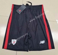 2022-2023 Athletic Bilbao Away Black Thailand Soccer Shorts-2886