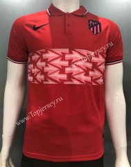 2022-2023 Atletico Madrid Red Thailand Polo Shirt-2044