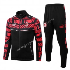 2022-2023 AC Milan Black Thailand Soccer Jacket Uniform -815