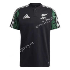 2022-2023 Maori Black Thailand Rugby Shirt