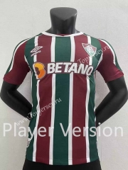 Player Version 2022-2023 Fluminense de Feira Home Red&Green Thailand Soccer Jersey AAA-2016