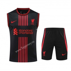 2022-2023 Liverpool Black Thailand Soccer Vest Uniform-418