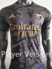 Player Version 2022-2023 Arsenal Away Black&Gray Thailand Soccer Jersey AAA-518