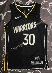 22-23 Honor Edition Golden State Warriors Black #30 NBA Jersey-311