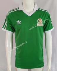 Reteo Version 1986 Mexico Home Green Thailand Soccer Jersey AAA-503