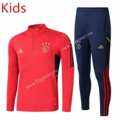 2022-2023 Ajax Red Kids/Youth Soccer Tracksuit-GDP
