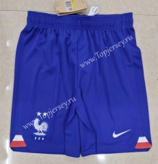 2022-2023 France Away Blue Thailand Soccer Shorts