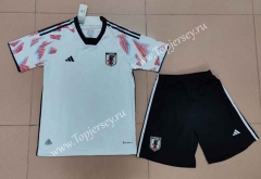 2022-2023 Japan Away White Soccer Uniform-718
