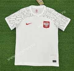 (S-4XL)2022-2023 World Cup Russia Away White Thailand Soccer Jersey AAA-403