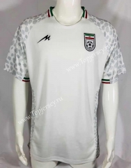 (S-3XL) 2022-2023 Iran Home White Thailand Soccer Jersey AAA-503
