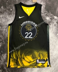 2022-2023 City Edition Golden State Warriors Black #22 NBA Jersey-311
