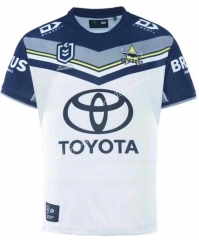 2022-2023 Cowboy Away White Thailand Rugby Jersey