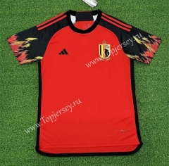 (S-4XL) 2022-2023 Belgium Home Red Thailand Soccer Jersey AAA-403