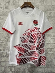 2022-2023 England White Training Thailand Rugby Shirt
