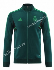 2022-2023 Real Madrid Green Thailand Soccer Jacket-LH