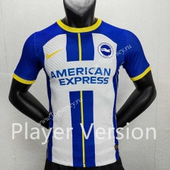 Player Version 2022-2023 Brighton & Hove Albion Home Blue&White Thailand Soccer Jersey AAA-888