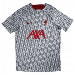 2023-2024 Liverpool Gray Thailand Training Soccer Jersey AAA-417