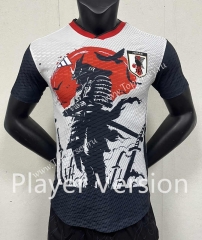 Player Version Samurai Special Edition 2023-2024 Japan White&Black Thailand Soccer Jersey AAA