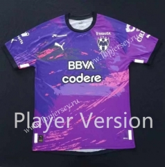 Player Version 2022-2023 Monterrey 2nd Away Purple Thailand Soccer Jersey AAA-912