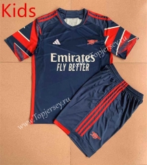 2023-2024 Concept Version Arsenal Royal Blue Kids/Youth Soccer Uniform-AY