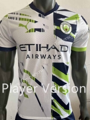 Player Version 2023-2024 Specail Version Manchester City White Thailand Soccer Jersey AAA-518