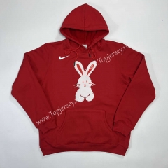 2023 Rabbit Red Tracksuit Top With Hat-GDP
